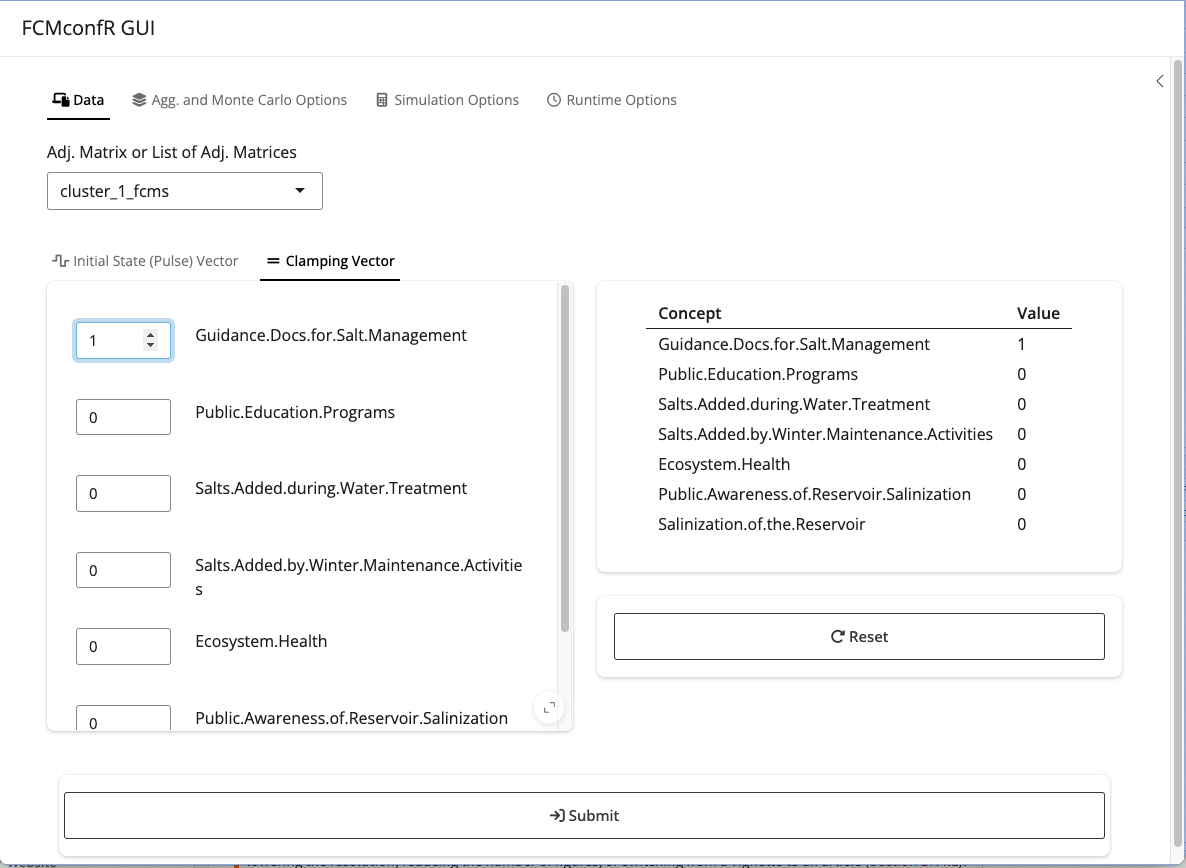 fcmconfr_gui() Screenshot